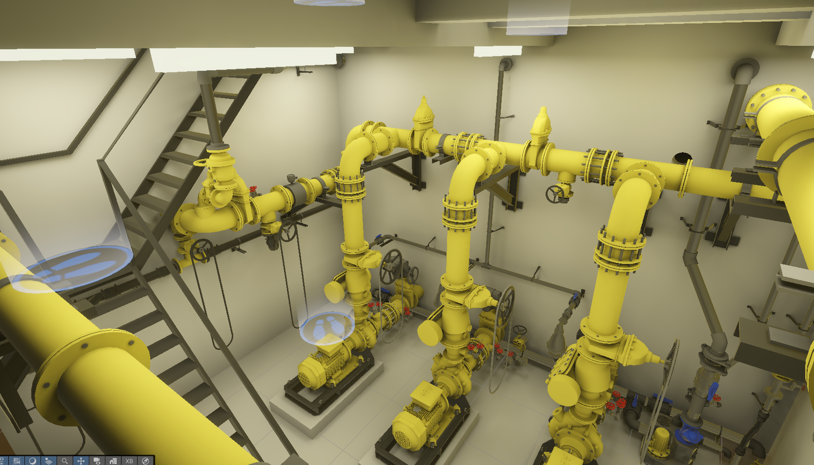 3D vastlegging van technische installatie voor bouw en AEC documentatie